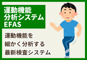 運動機能分析システムEFAS